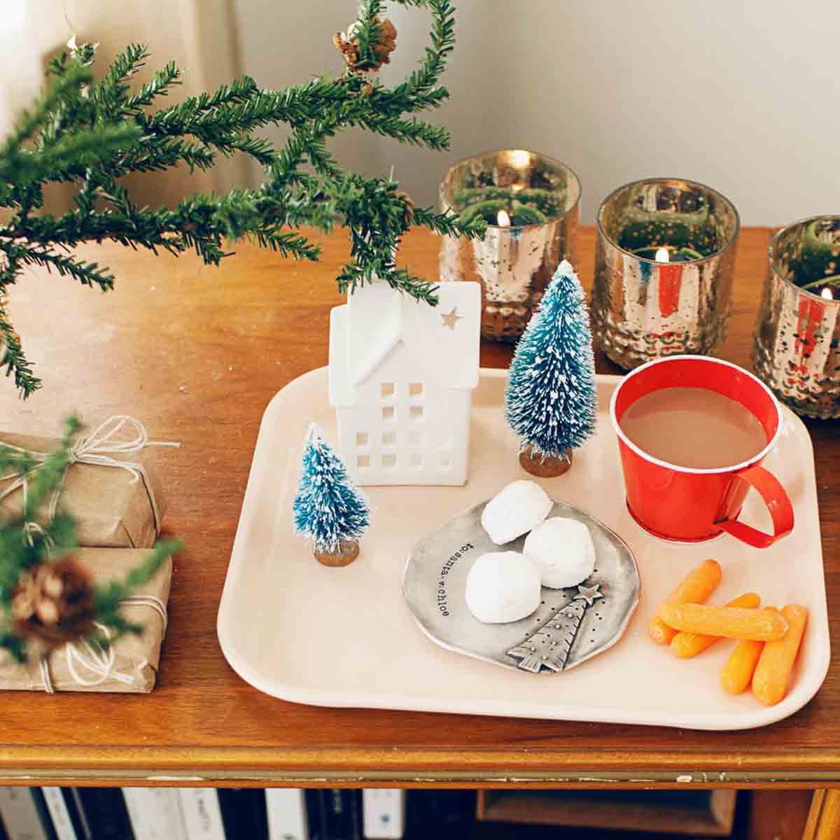 Santa Plate (Pewter)
