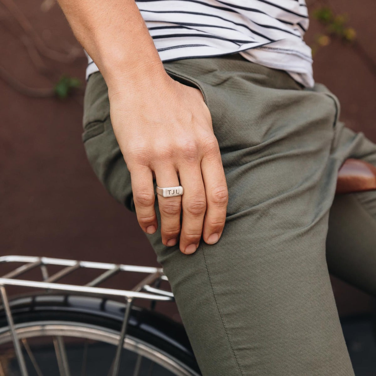 Make Your Mark Signet Ring (Sterling Silver)