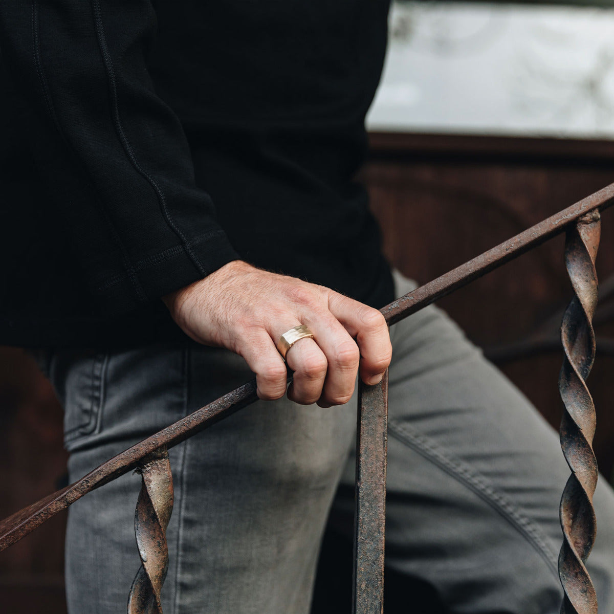 Strong + True Ring (9K Solid Gold)