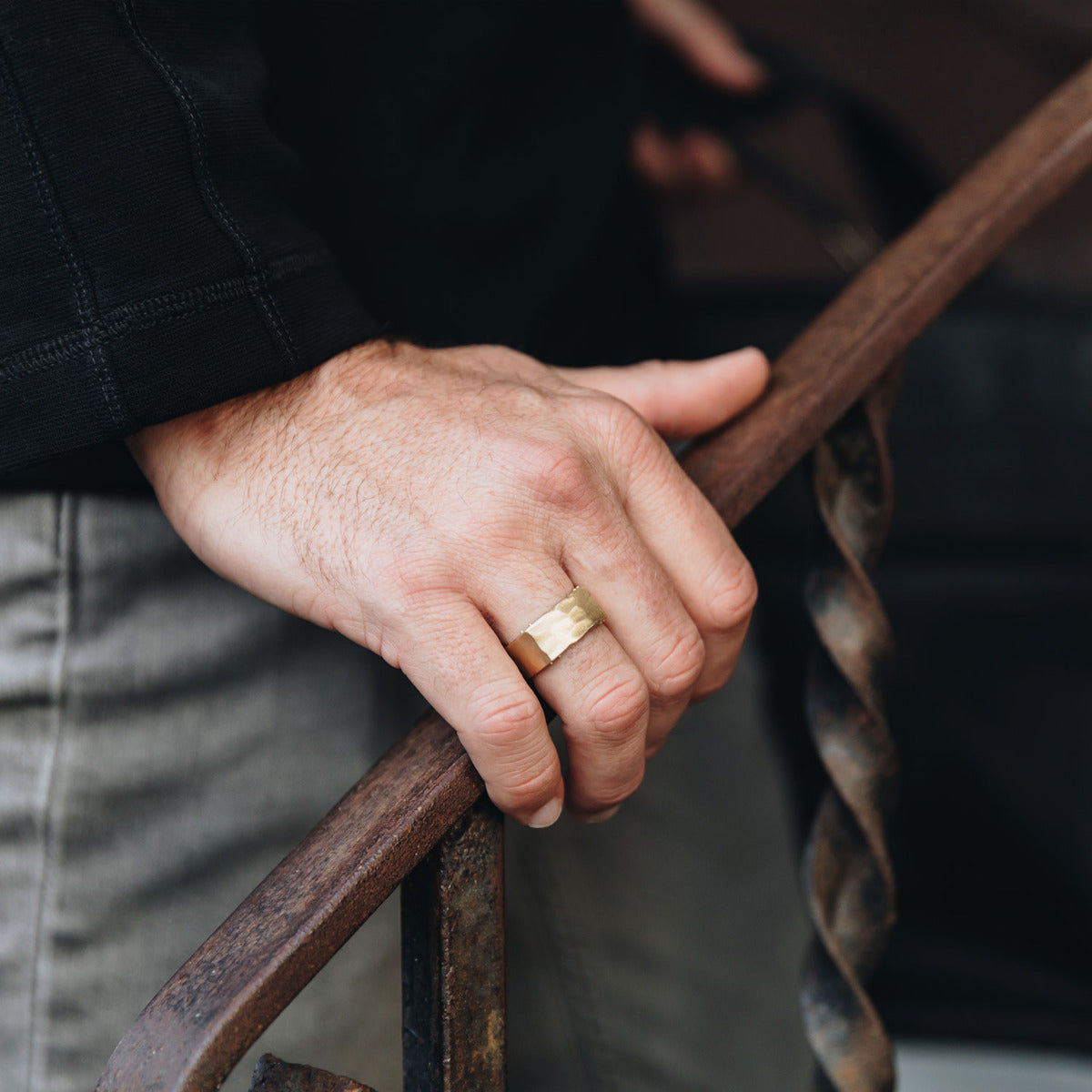 Strong + True Ring (9K Solid Gold)