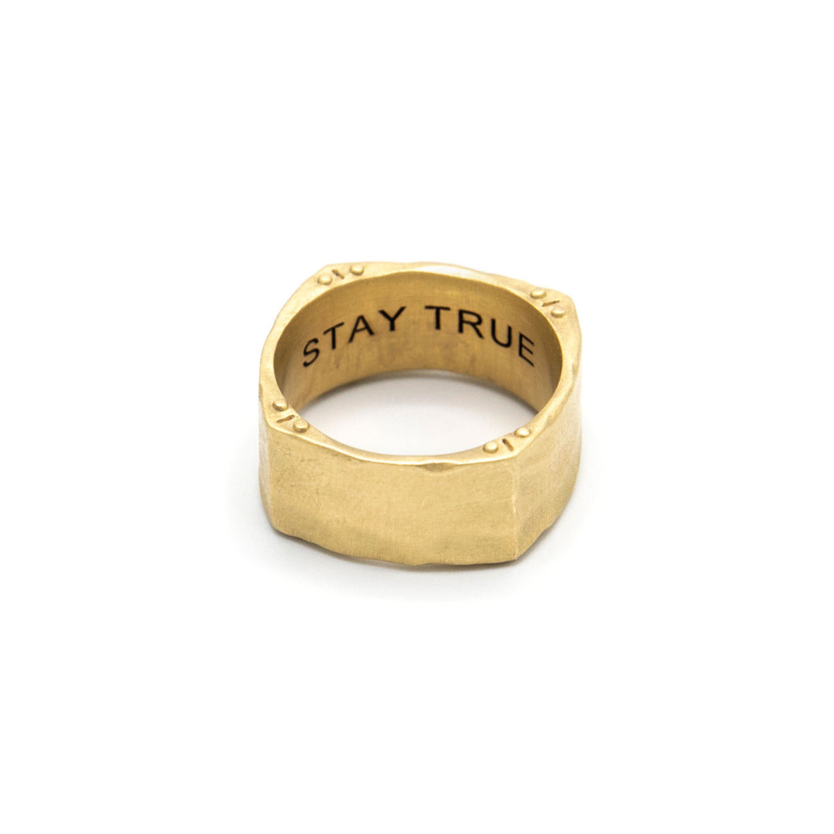 Strong + True Ring (14K Solid Gold)