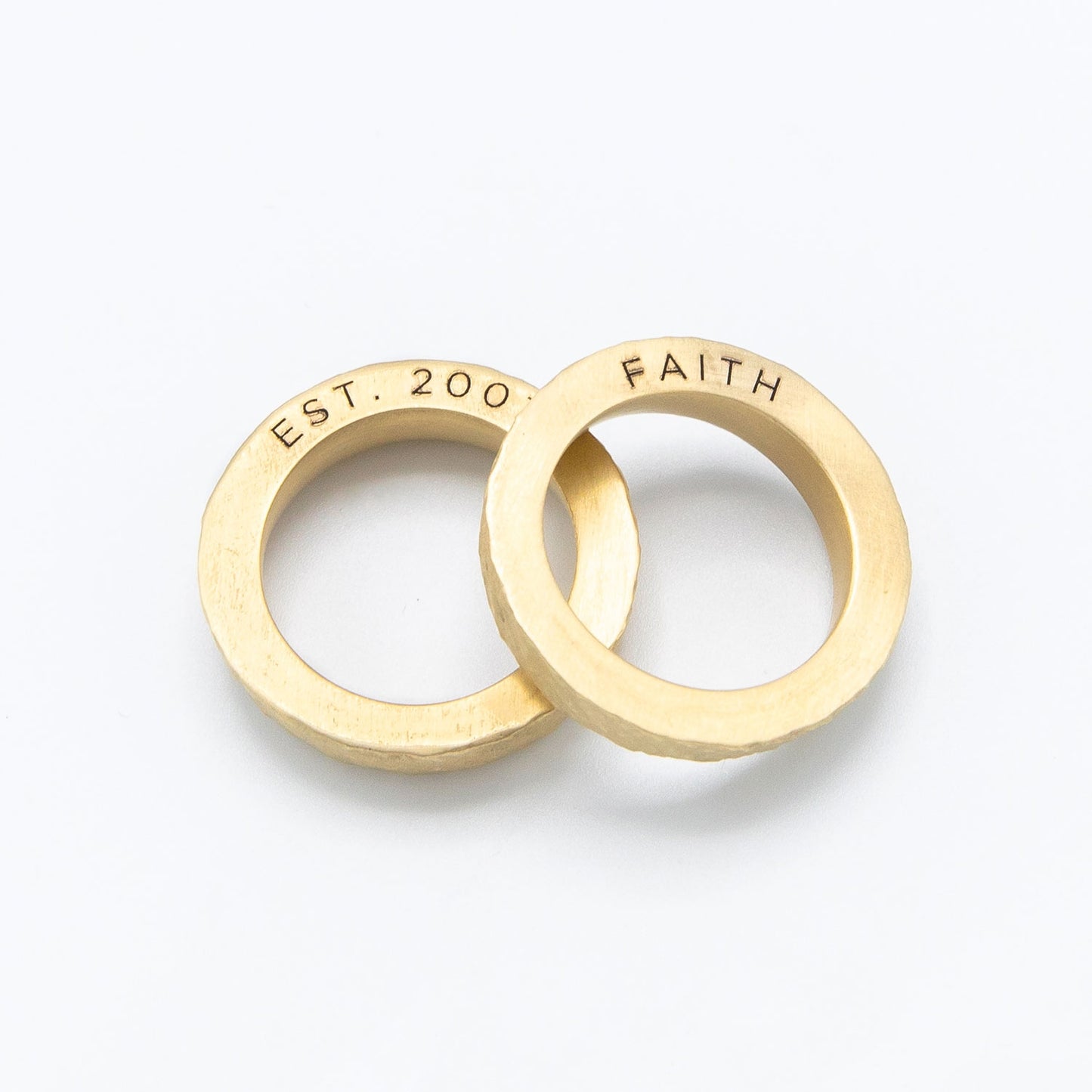 Life Together Ring Pair (9K Solid Gold)