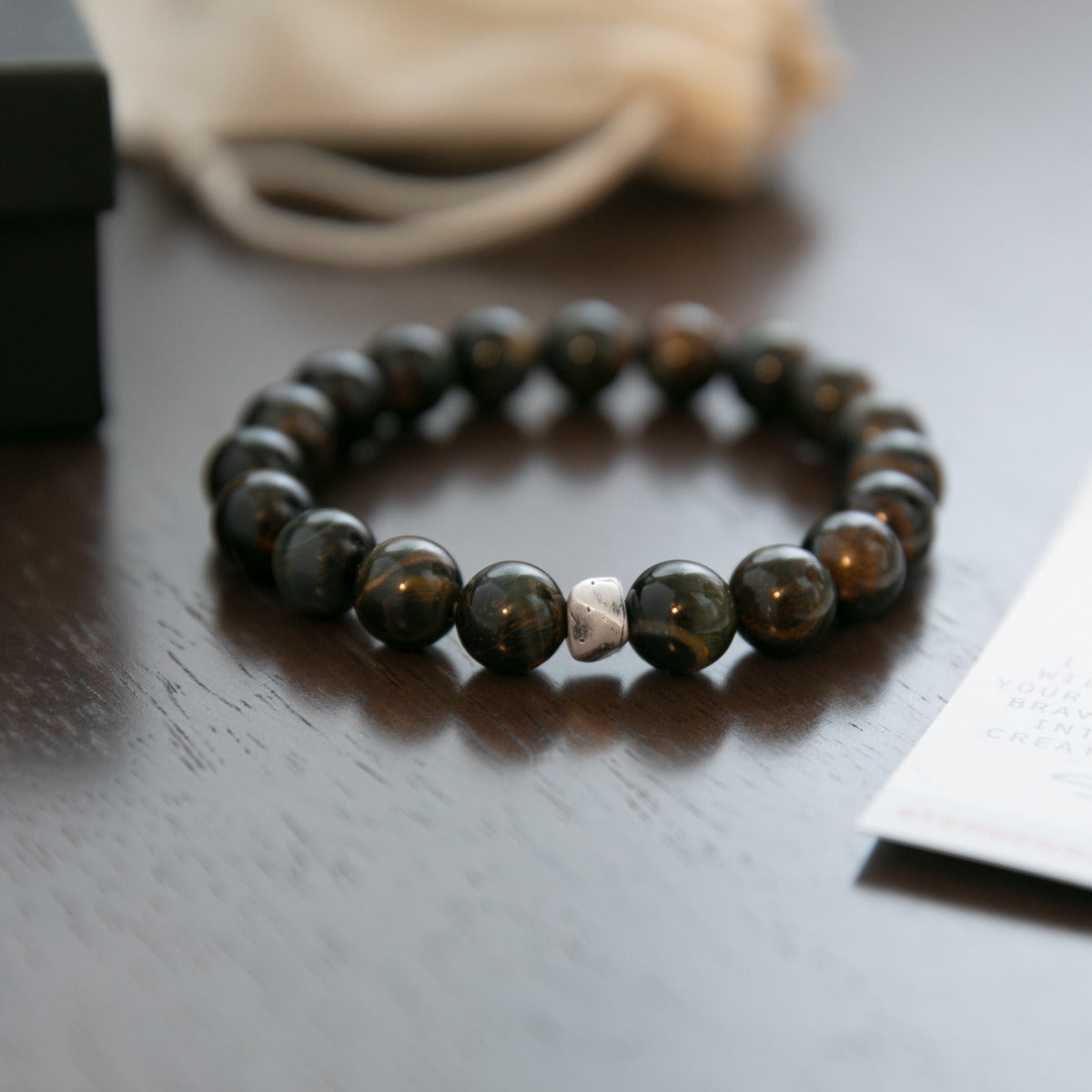 Tiger Eye Beaded Bracelet