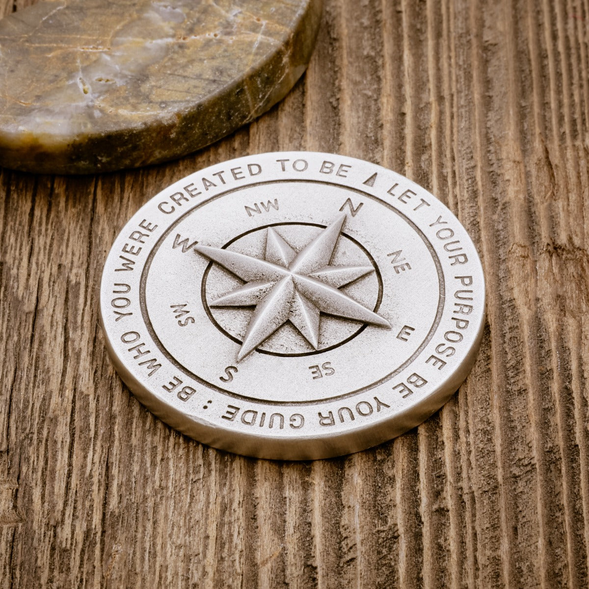 Guiding Compass Paperweight (Pewter)