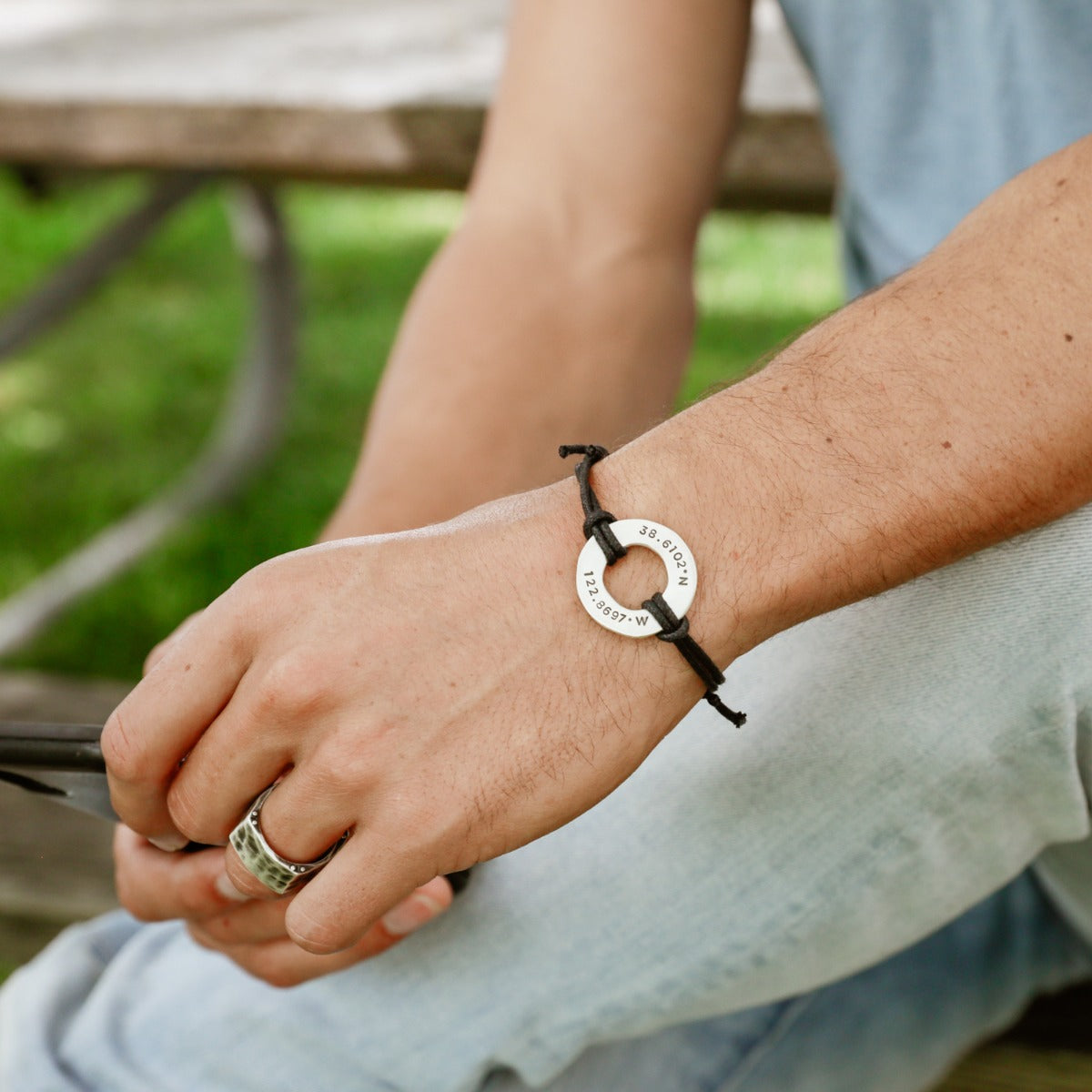 Lasting Bond Bracelet Large (Black)