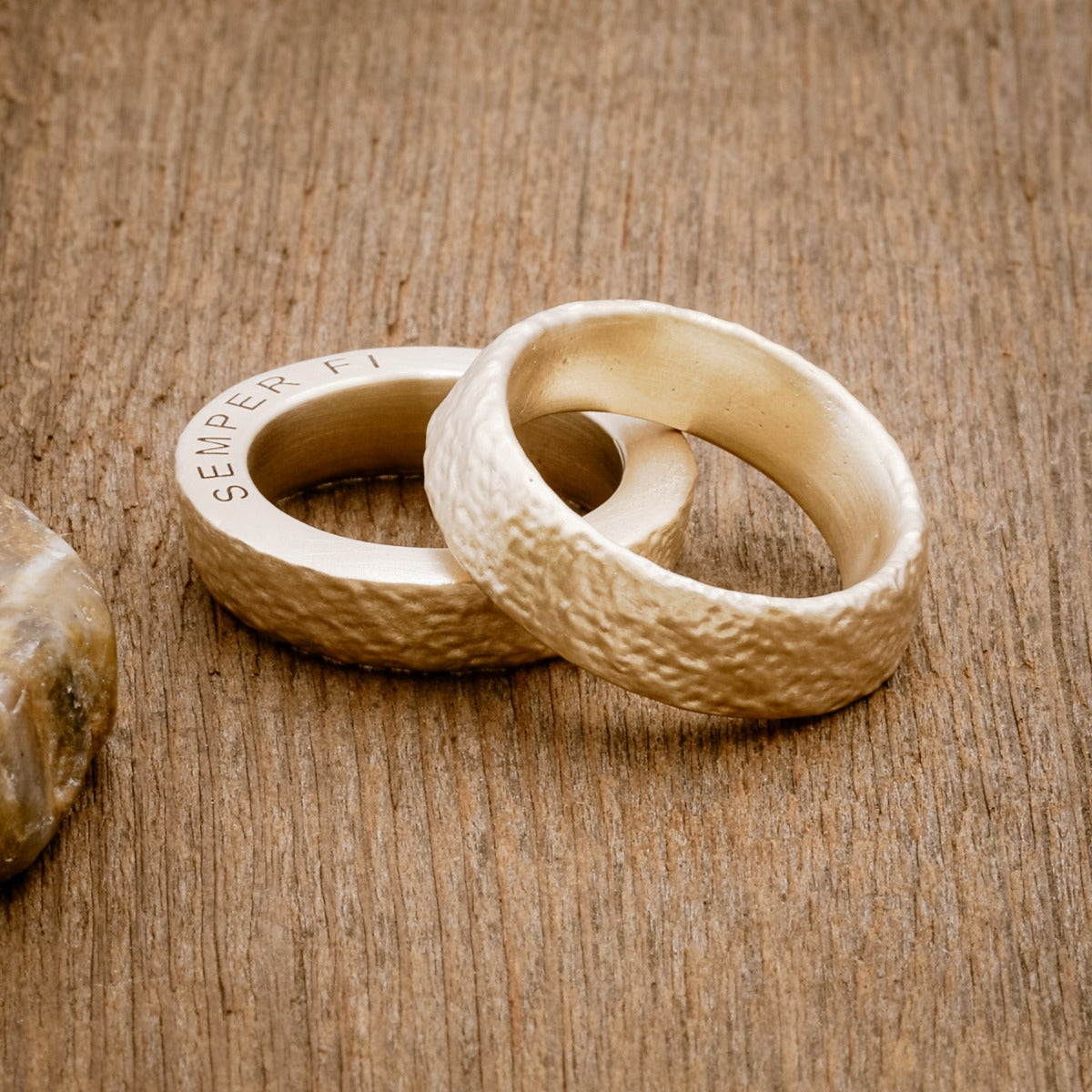 Life Together Ring Pair (9K Solid Gold)