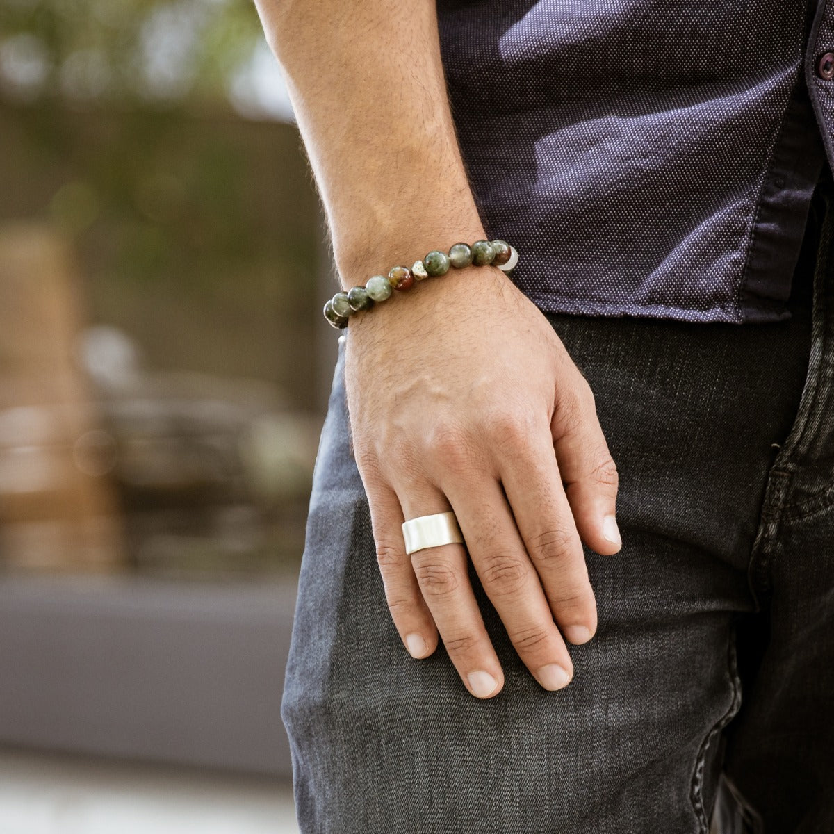 Valor Wide Ring (Sterling Silver)