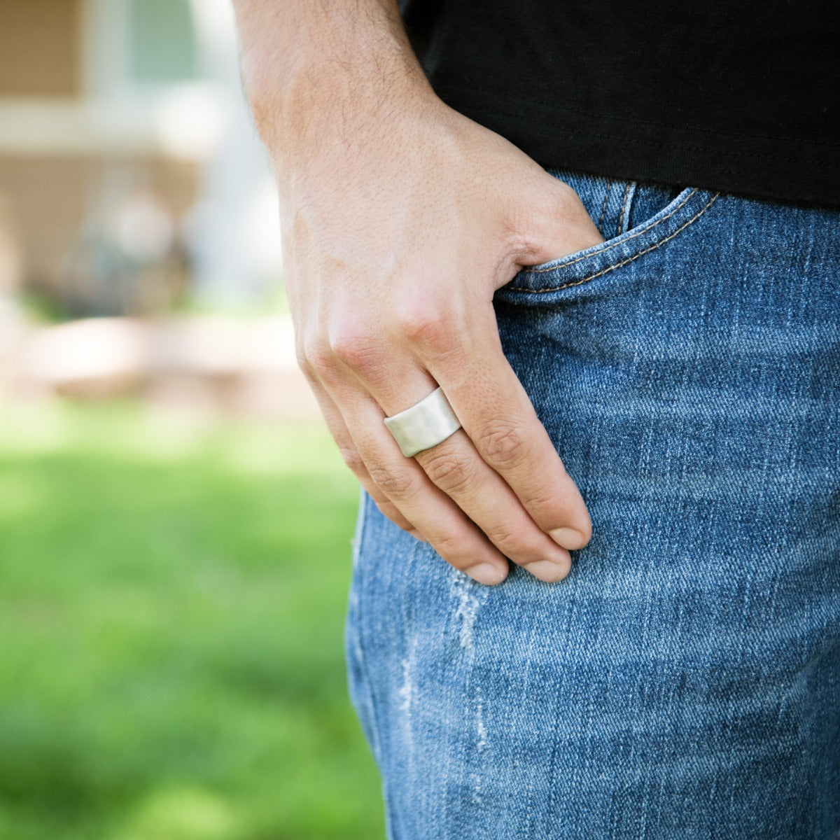 Valor Wide Ring (Sterling Silver)