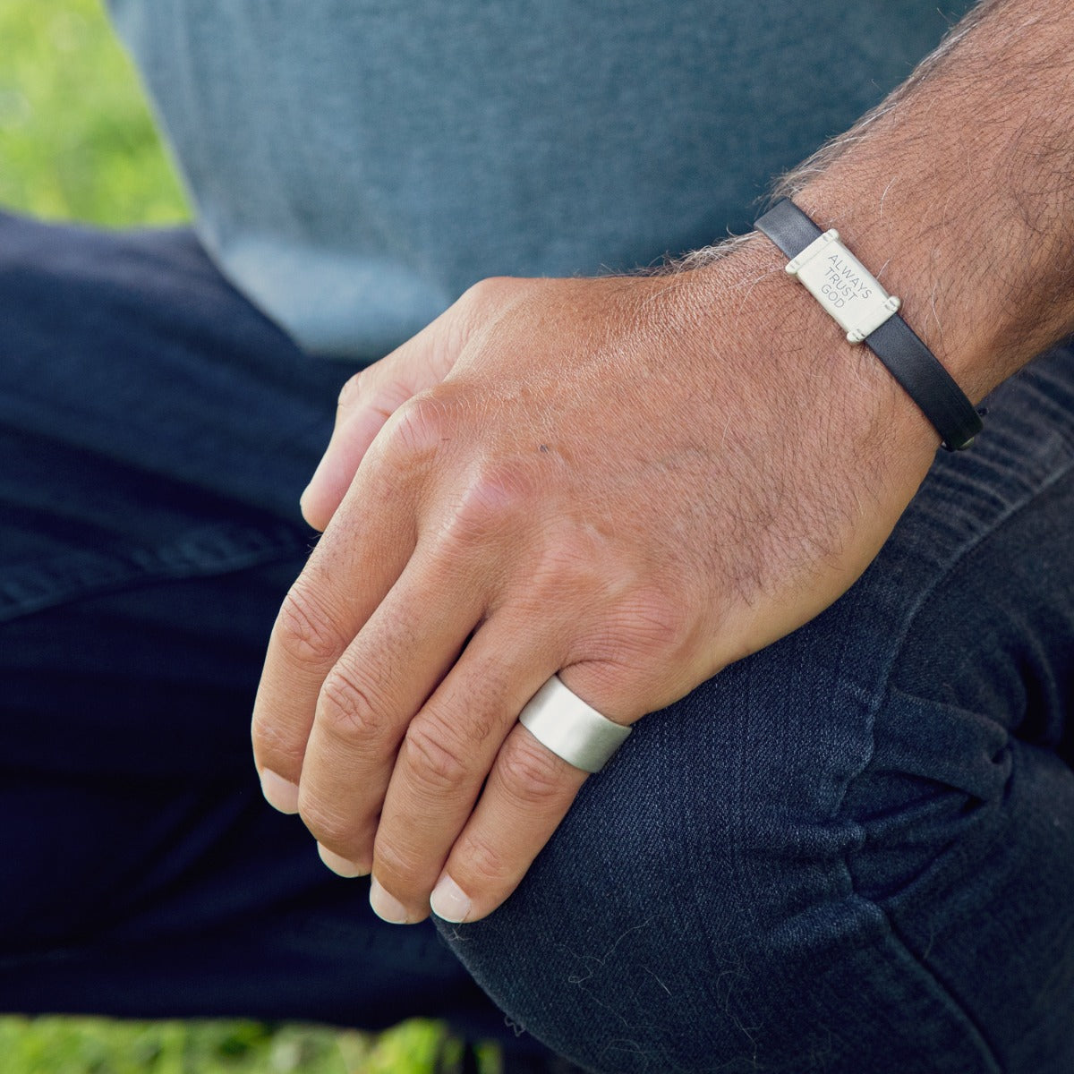Valor Wide Ring (Sterling Silver)