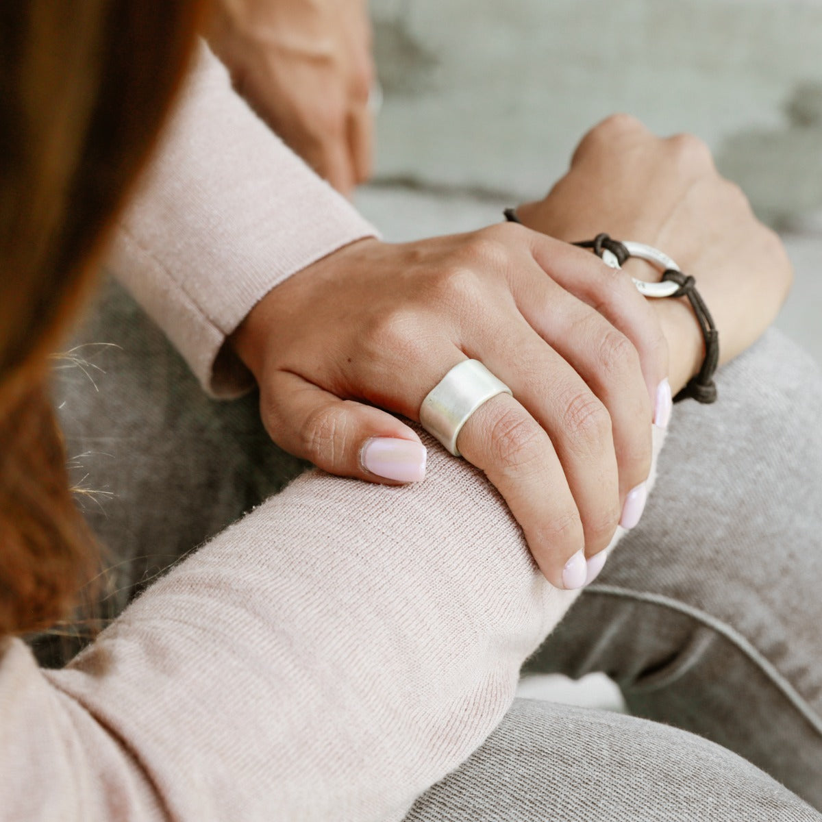 Valor Wide Ring (Sterling Silver)