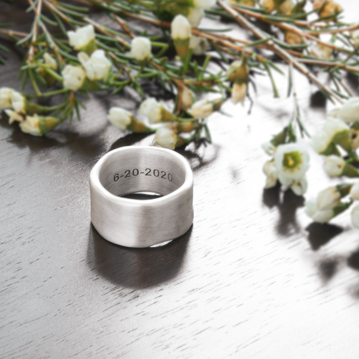Valor Wide Ring (Sterling Silver)