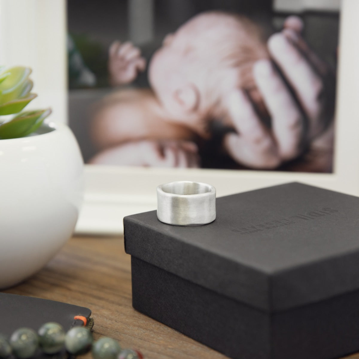 Valor Wide Ring (Sterling Silver)