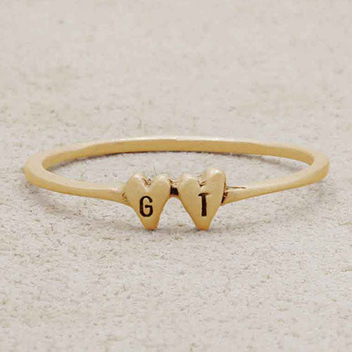personalized with two initials