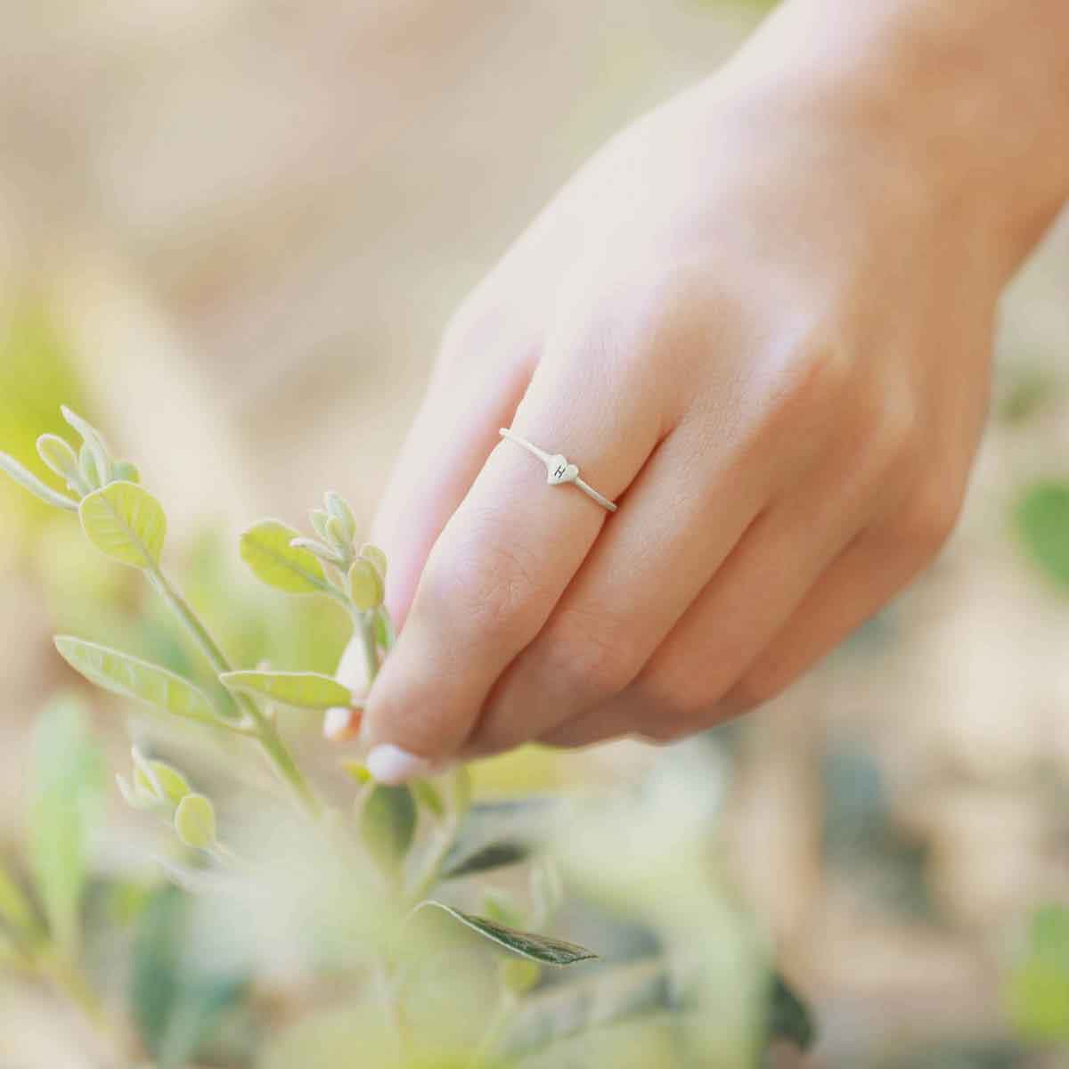 personalized with an initial