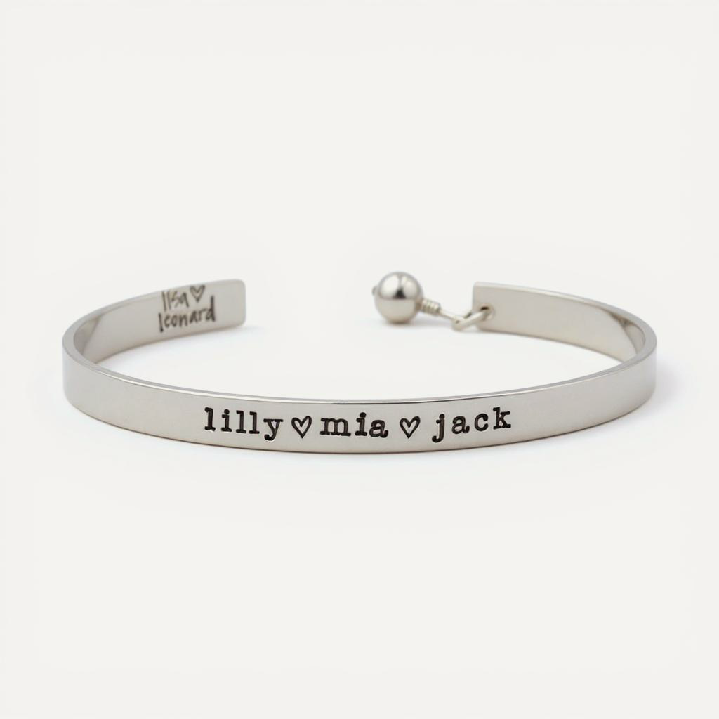 Thin Sterling Cuff (Sterling Silver)