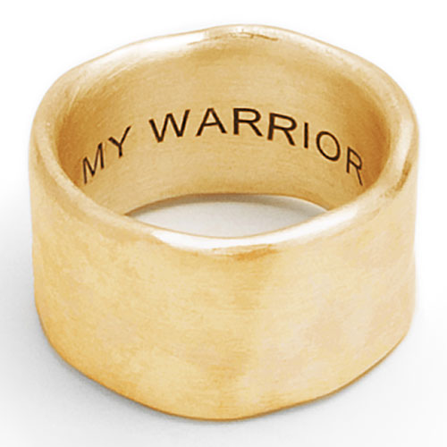 Valor Wide Ring (9K Solid Gold)