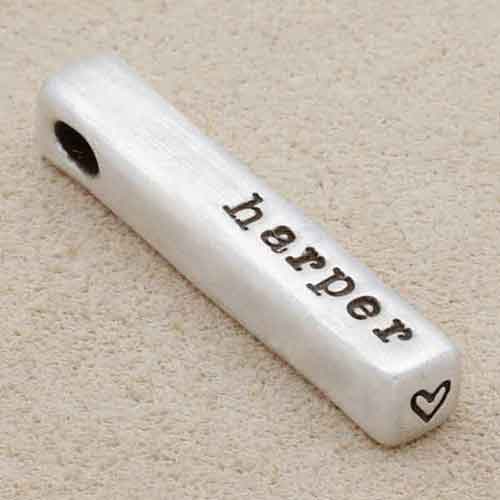 What Matters Most Charm - 1 Side (Sterling Silver)