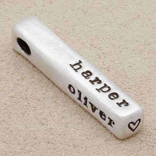 What Matters Most Charm - 3 Sides (Sterling Silver)