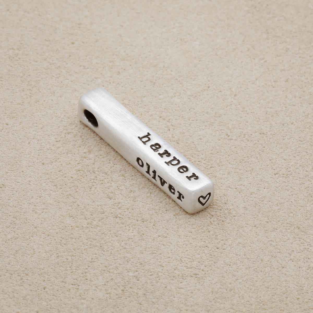 What Matters Most Charm - 3 Sides (Sterling Silver)