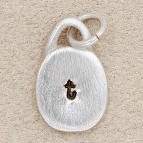 Wild About You Circle Charm (Sterling Silver)