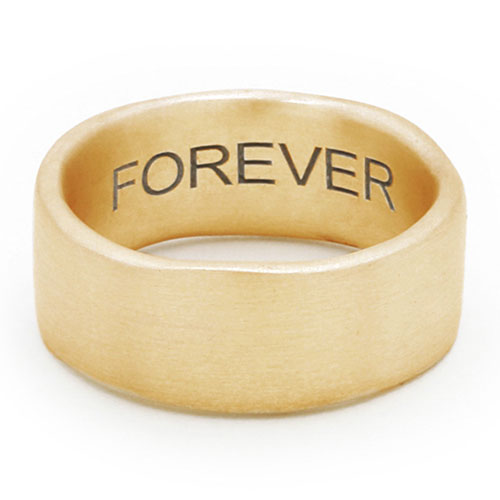 Word of Honor Ring (9K Solid Gold)