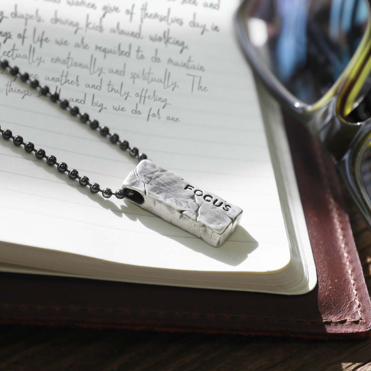 antiqued sterling silver