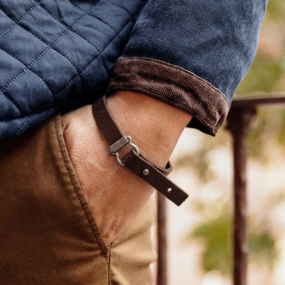 Tethered Bond Bracelet (Brown)