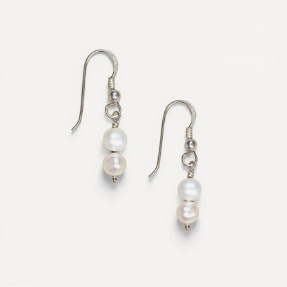 Essential Pearl Earrings (Sterling Silver)