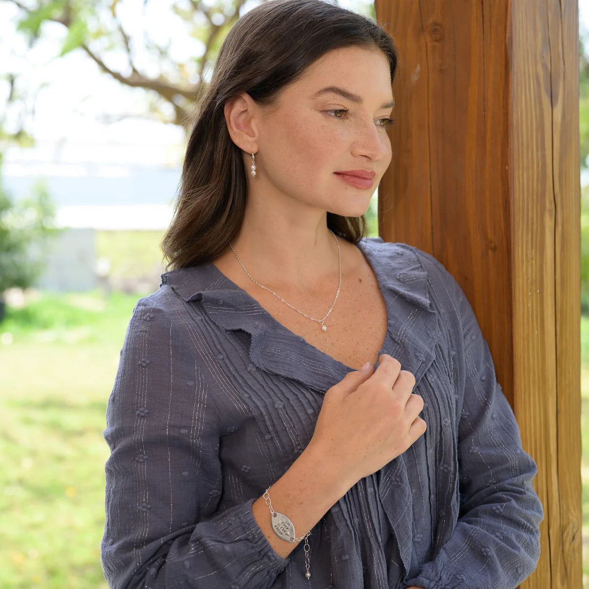 Essential Pearl Earrings (Sterling Silver)