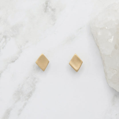 Fly A Kite Stud Earrings {10K Solid Gold}