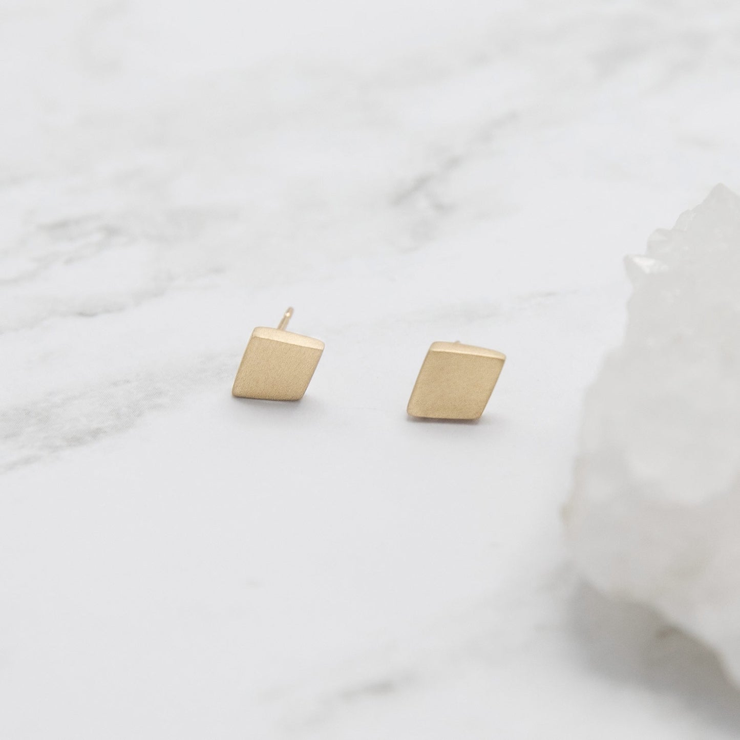 Fly A Kite Stud Earrings {10K Solid Gold}