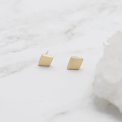 Fly A Kite Stud Earrings {10K Solid Gold}