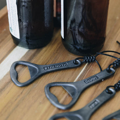 Vintage Bottle Opener Courage (Zinc)