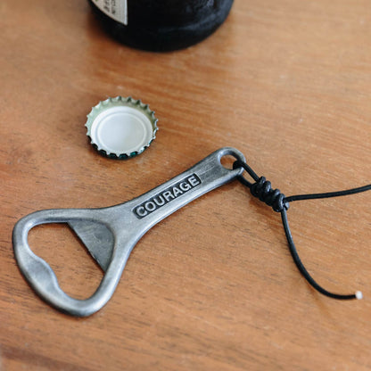 Vintage Bottle Opener Risk (Zinc)