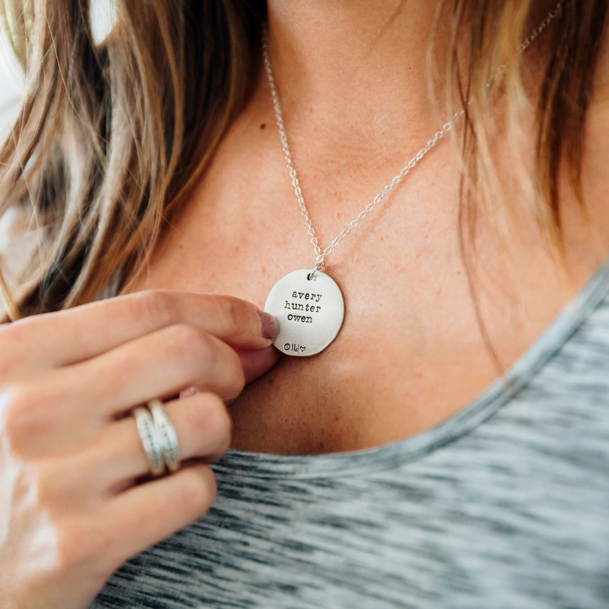 Family Tree Necklace (Sterling Silver)
