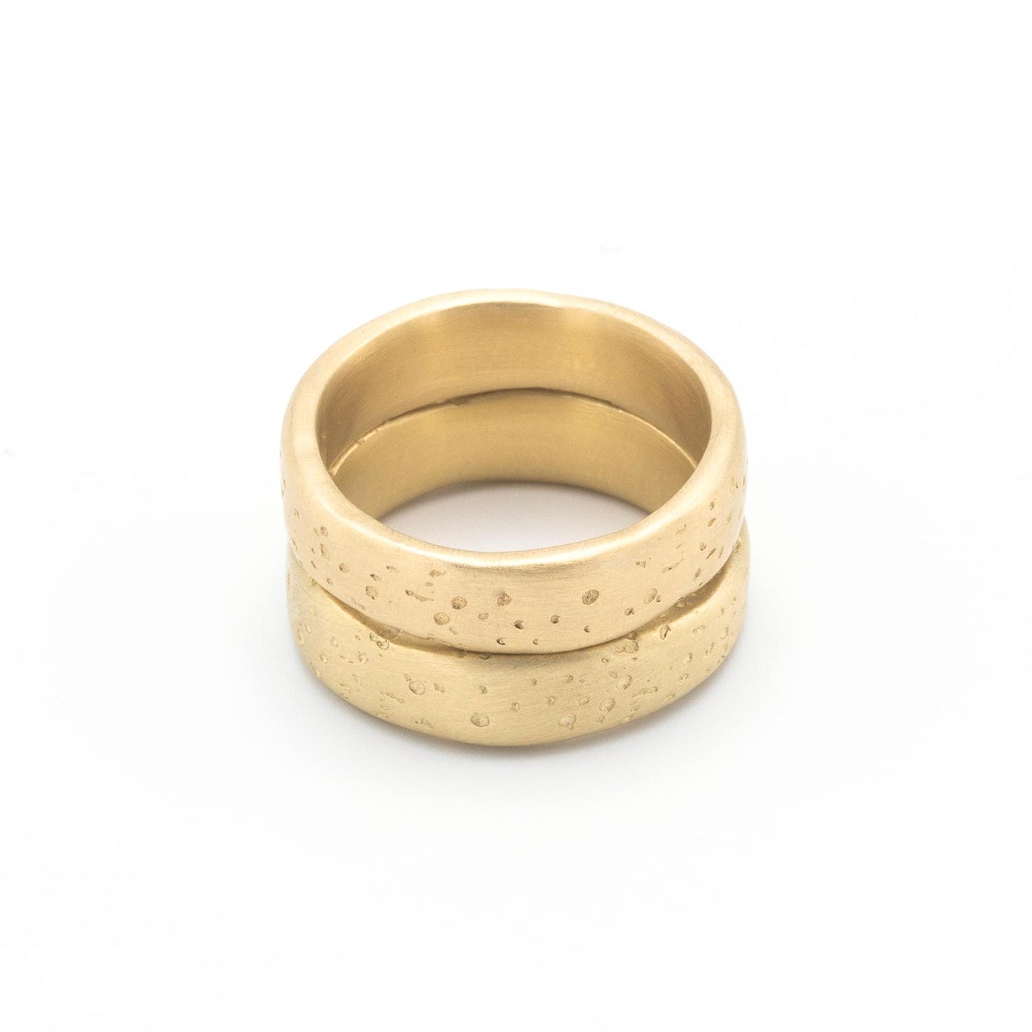 Withstand Stacking Ring (14K Solid Gold)