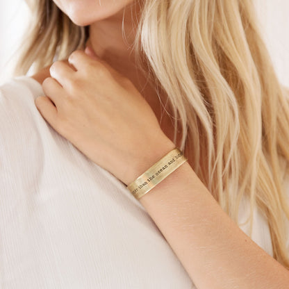 Deeper Than The Ocean Cuff (Gold Plated)