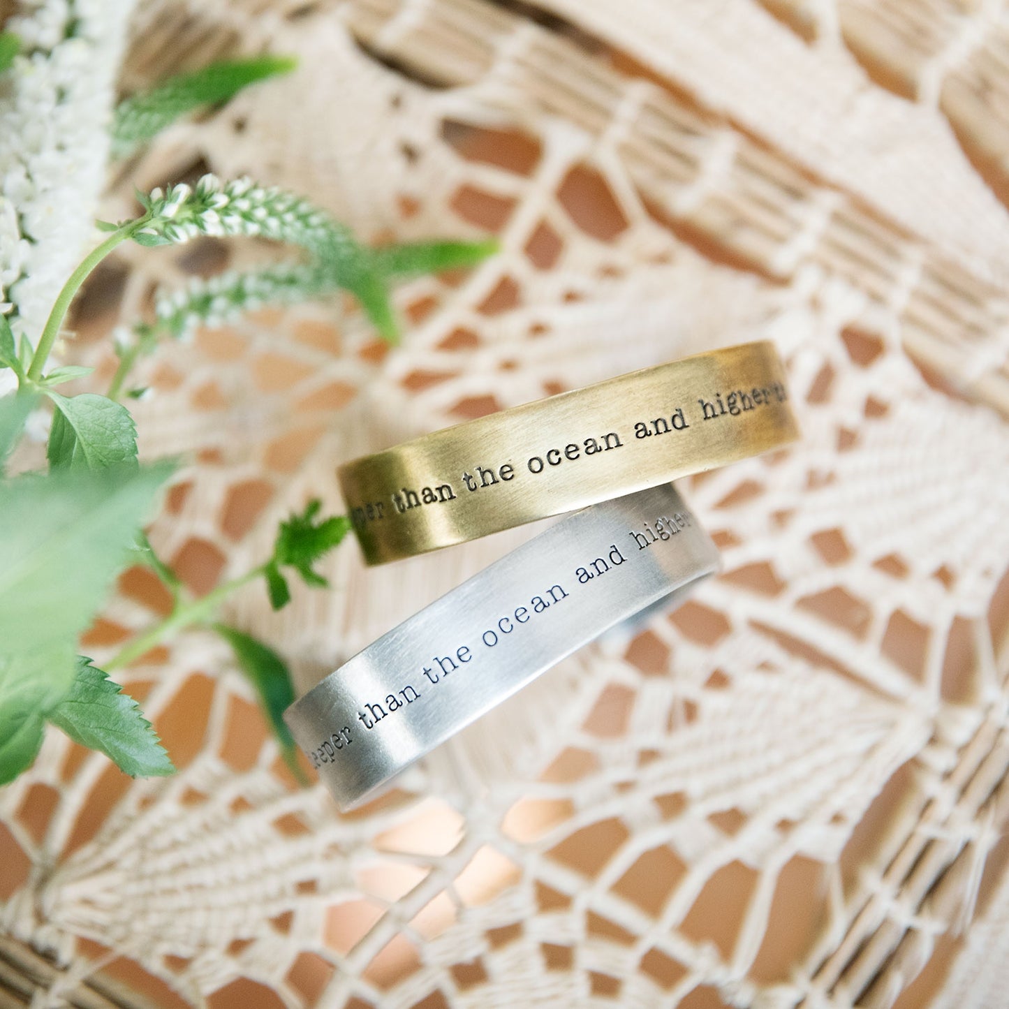 Deeper Than The Ocean Cuff (Gold Plated)