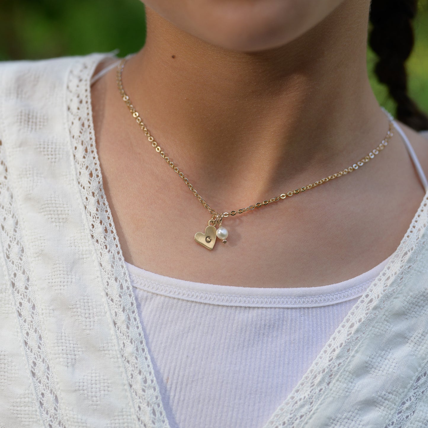 Heaps of Love Necklace {Gold Plated}