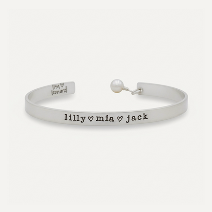 Thin Sterling Cuff (Sterling Silver)