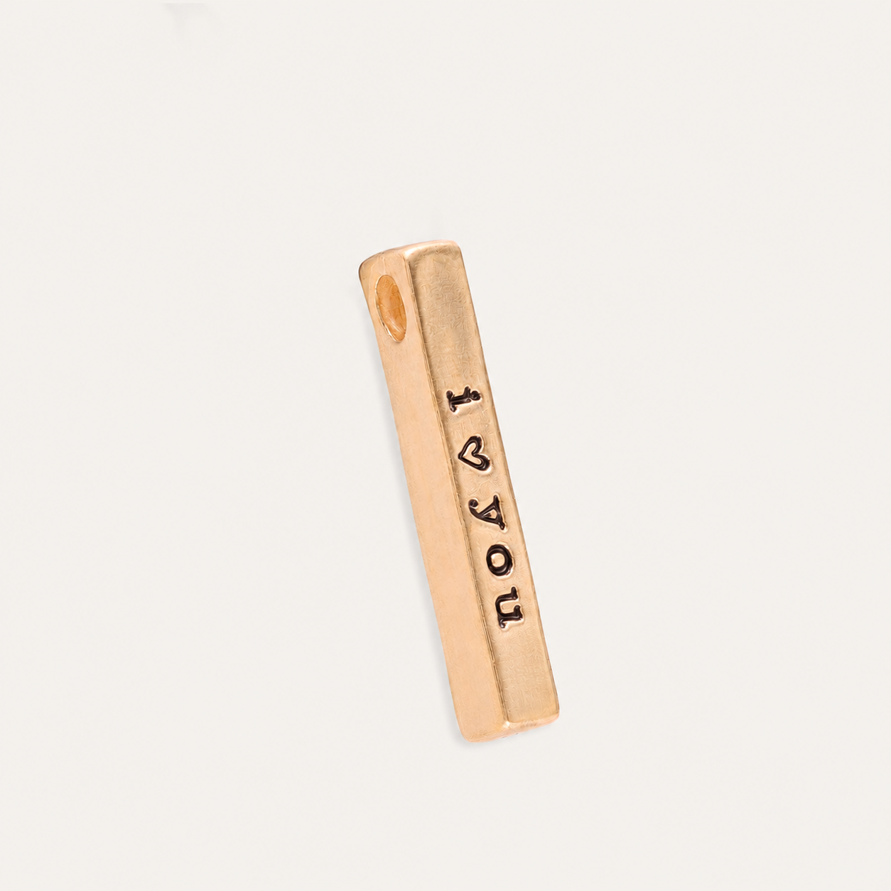 What Matters Most Charm - 1 Side (9K Solid Gold)