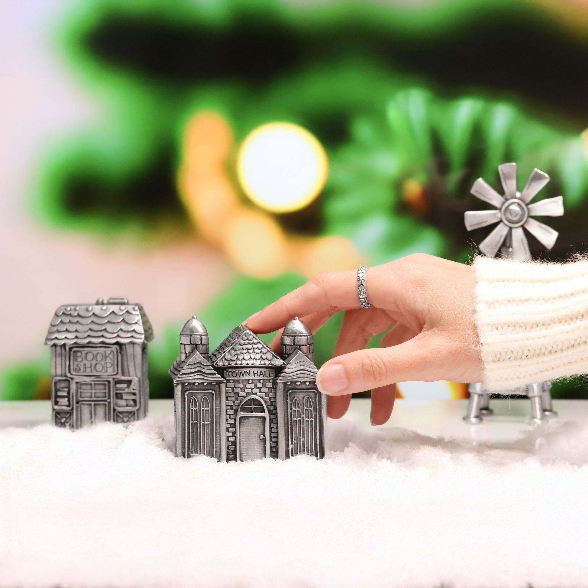 Charming Town Hall (Pewter) - Lisa Leonard Designs