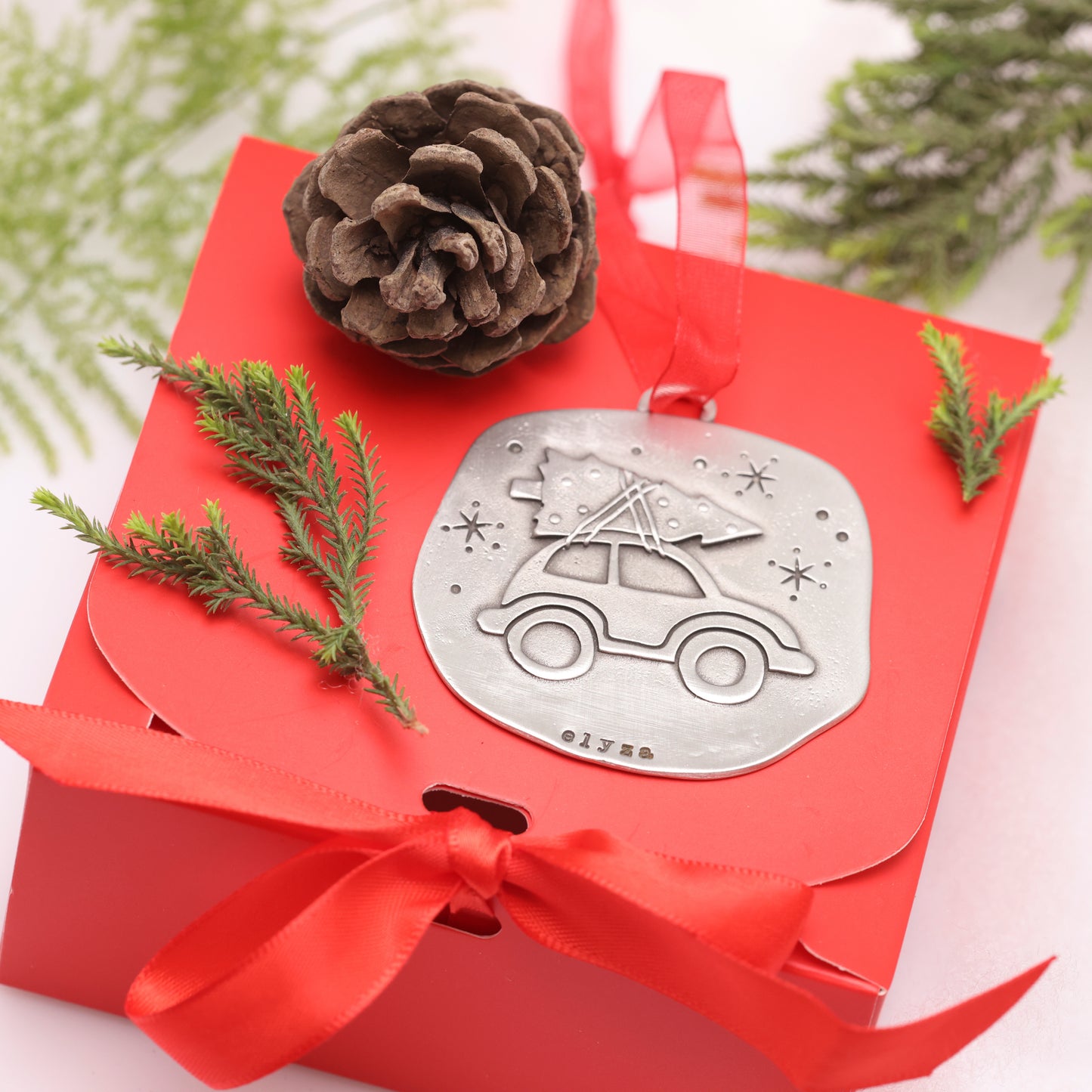 Tree Farm Ornament (Pewter)