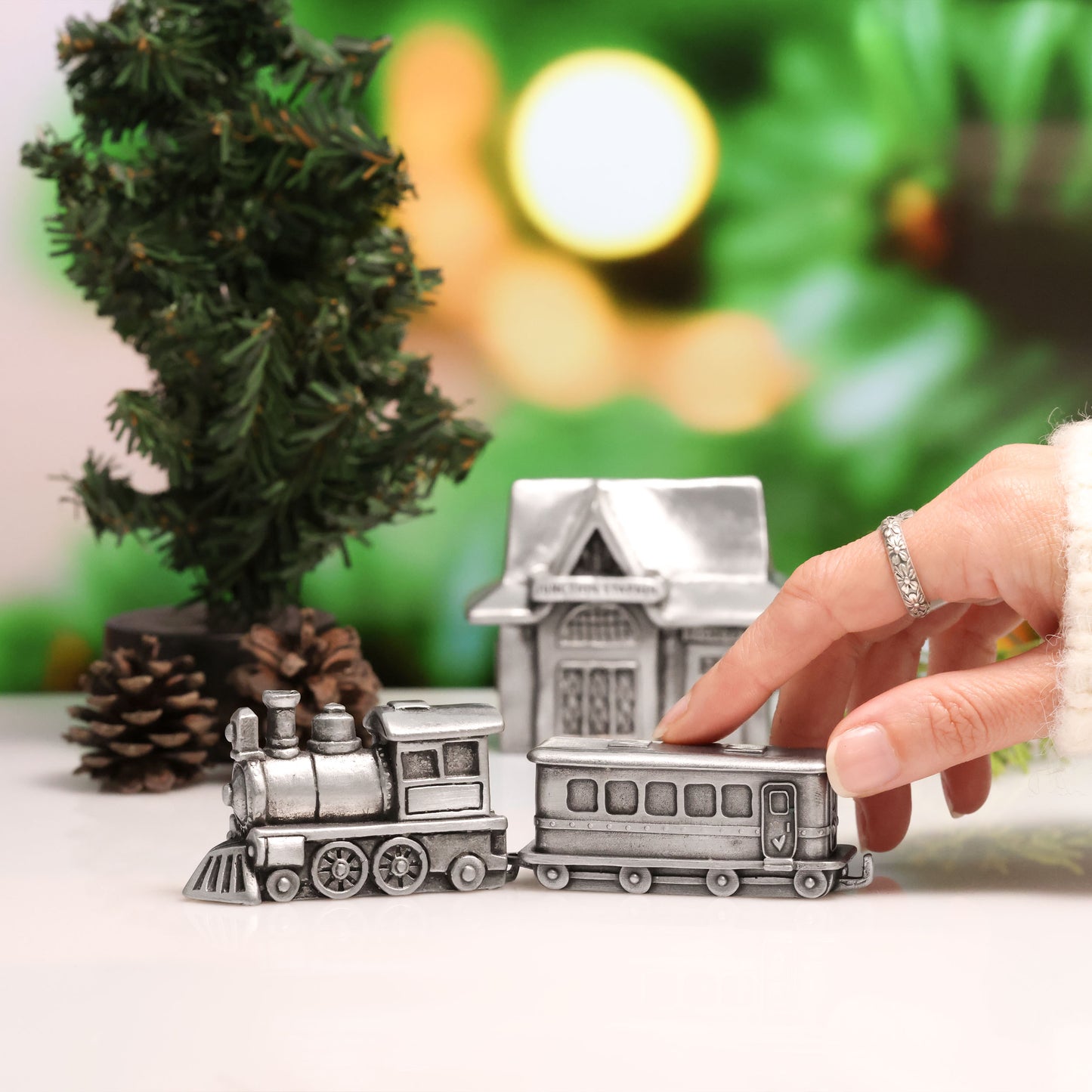 Christmas Train (Pewter)