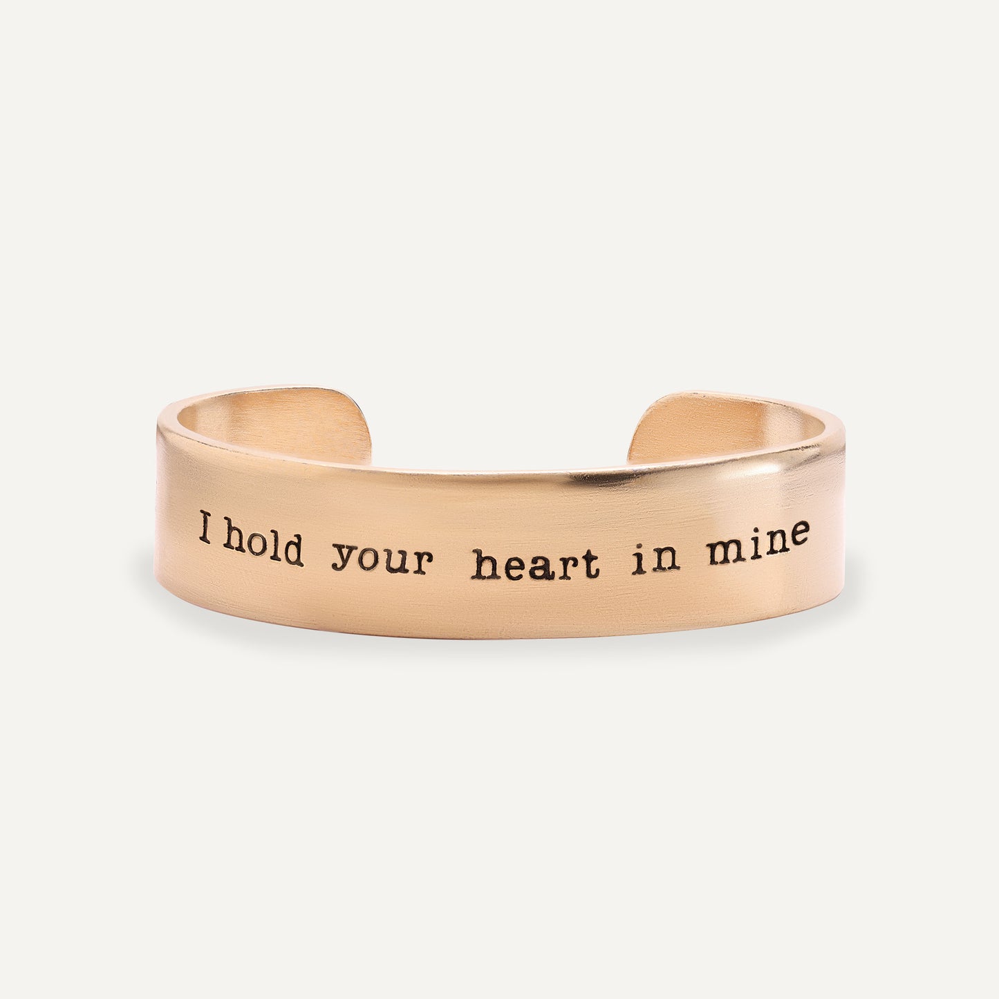 I Hold Your Heart Cuff (Gold Plated)