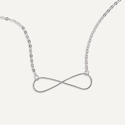 Forever, For Always Infinity Necklace (Sterling Silver)