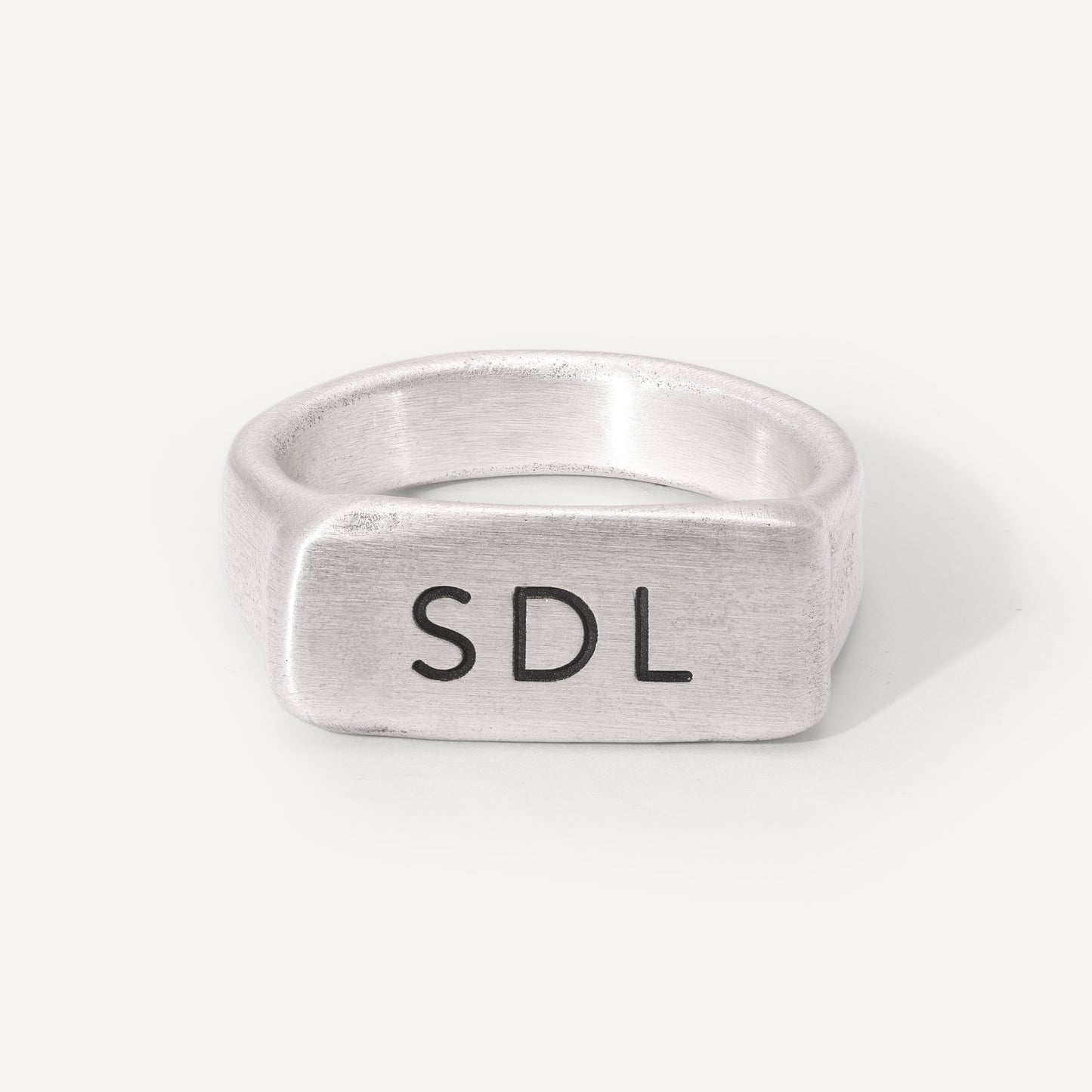 Make Your Mark Signet Ring (Sterling Silver)