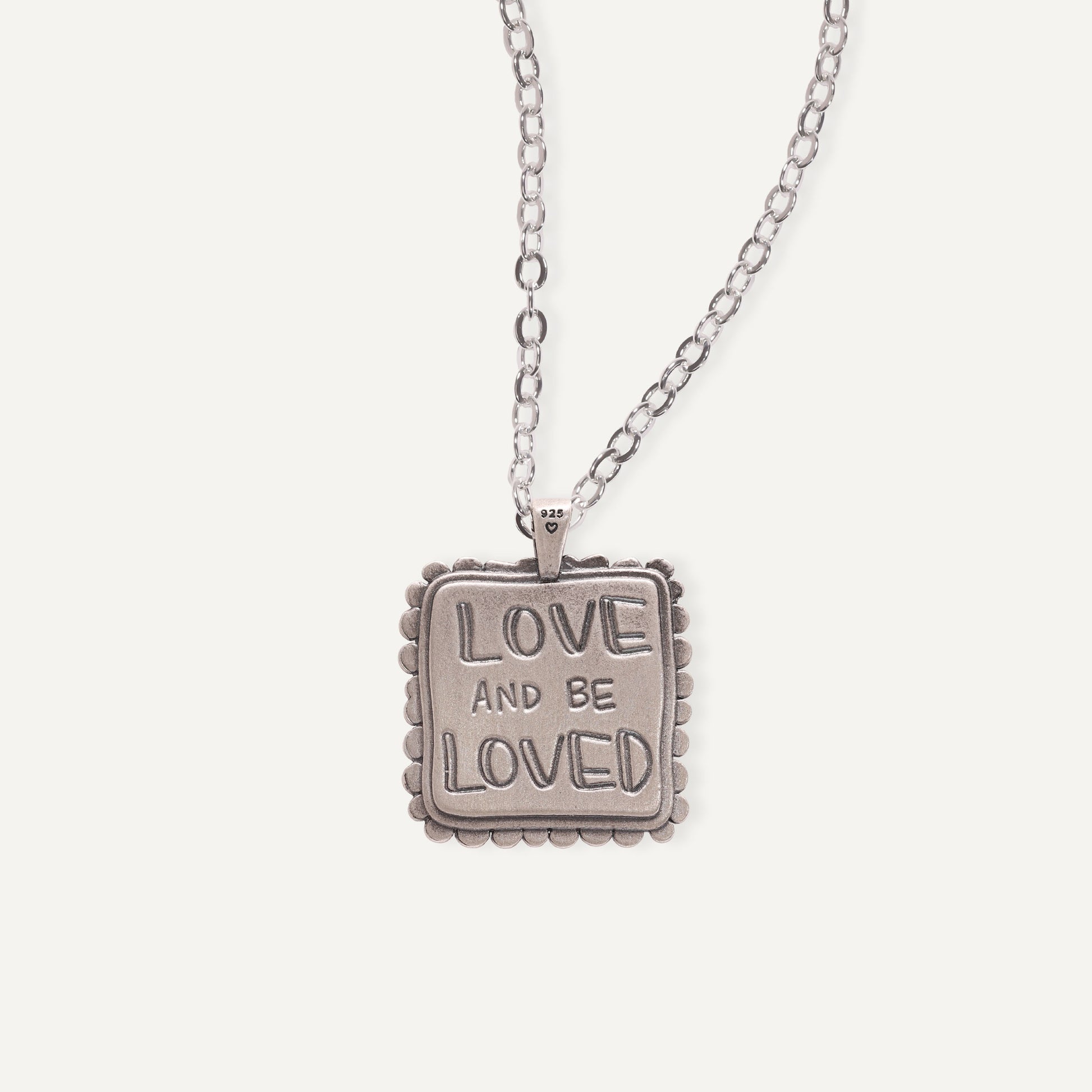 Love and Be Loved Necklace (Sterling Silver) - Lisa Leonard Designs