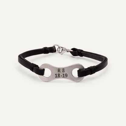 Linked Together Verse Bracelet (Black)