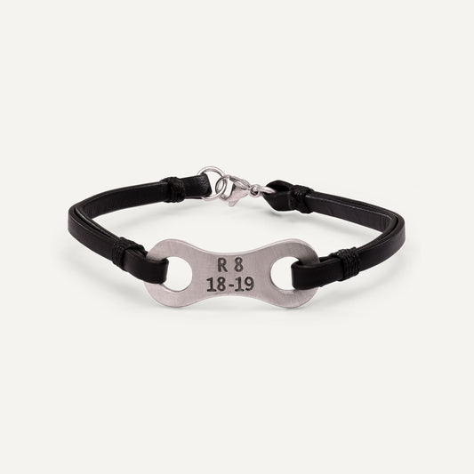 Linked Together Verse Bracelet (Black)